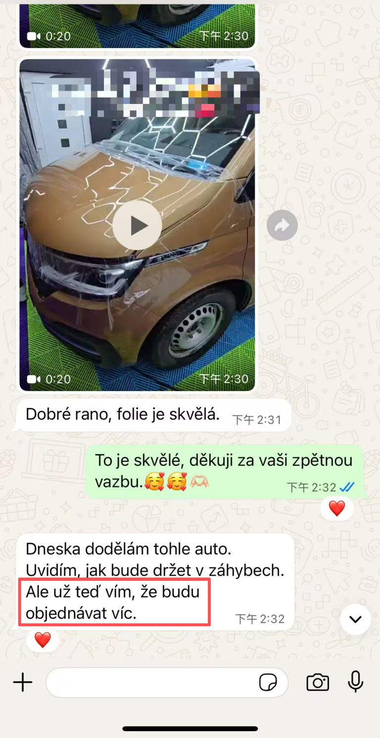 Prague customer photo